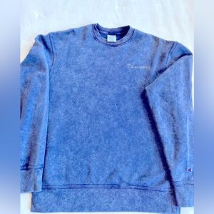 MENS CHAMPION BLUE SWEATSHIRT SIZE MEDIUM